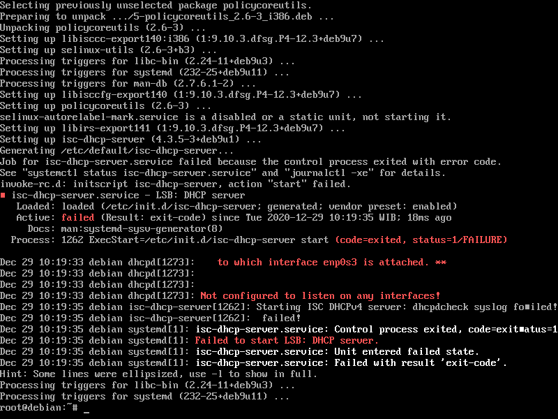 install dhcp server