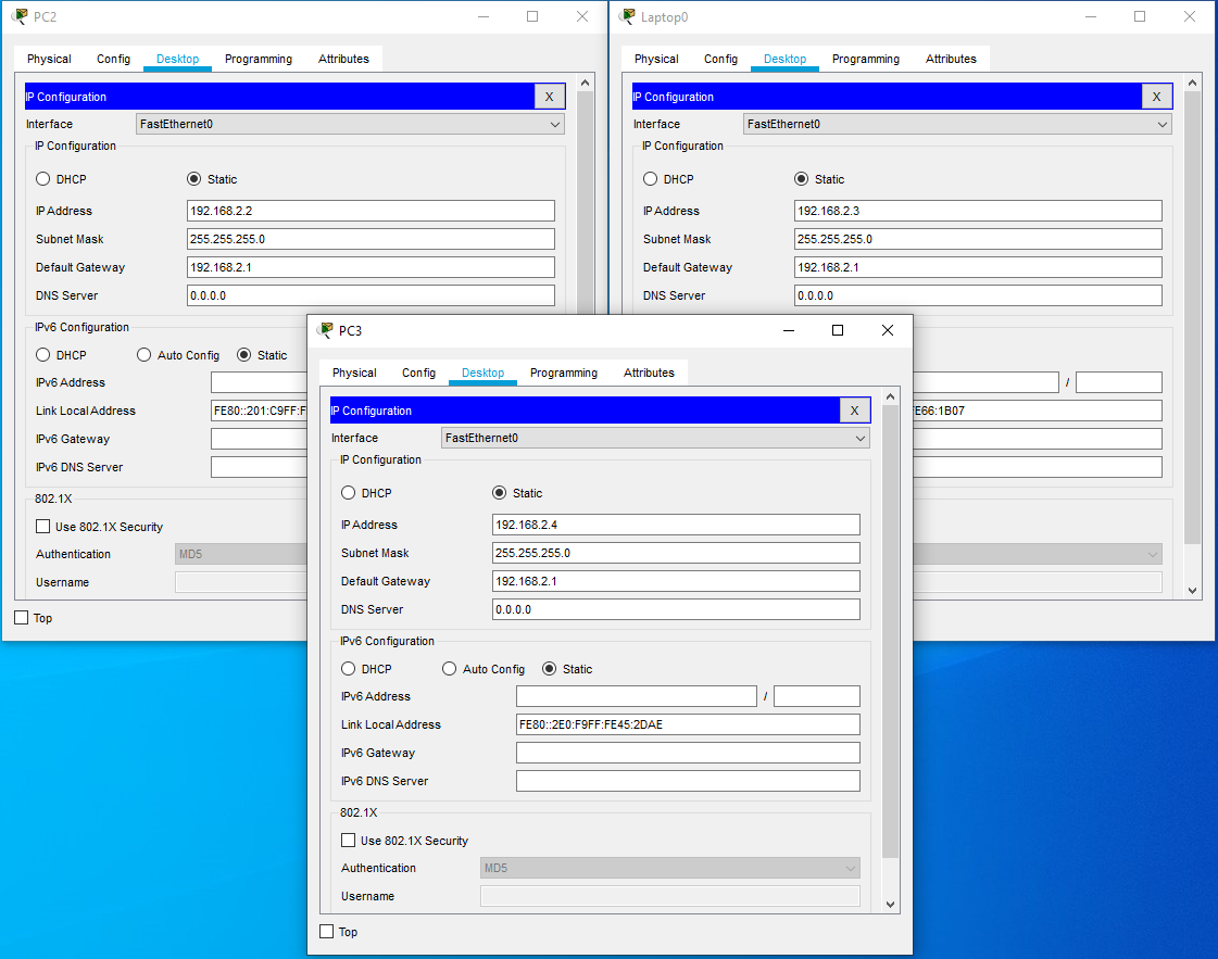 konfigurasi Routing ospf